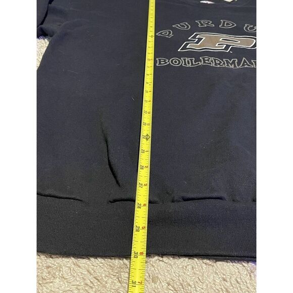 Vintage Purdue Boilermakers  Black Crewneck Size XXL 2XL Made In USA ASC - Picture 4 of 6